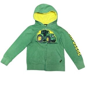 John Deere Green Tractor Hoodie
